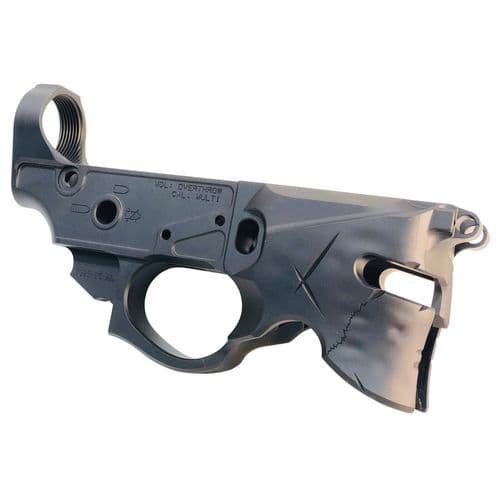 Sharps Bros SBLR07 Overthrow Stripped Lower Multi-Caliber Black Anodized Finish 7075-T6 Aluminum Material Compatible with Mil-Spec Parts for AR-15 Sharps Bros SBLR07 Overthrow Stripped Lower Multi-Caliber Black Anodized Finish 7075-T6 Aluminum Material Compatible with Mil-Spec Parts for AR-15