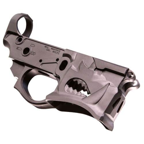 Sharps Bros SBLR02 Warthog Stripped Lower Multi-Caliber Black Anodized Finish 7075-T6 Aluminum Material Compatible with Mil-Spec Parts for AR-15 Sharps Bros SBLR02 Warthog Stripped Lower Multi-Caliber Black Anodized Finish 7075-T6 Aluminum Material Compatible with Mil-Spec Parts for AR-15