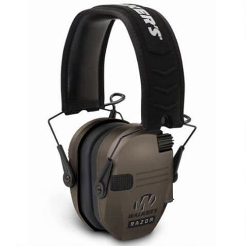 Walker's GWP-RSEM-FDE Razor Patriot Electronic Earmuffs (NRR 23dB) Walker's GWP-RSEM-FDE Razor Patriot Electronic Earmuffs (NRR 23dB)