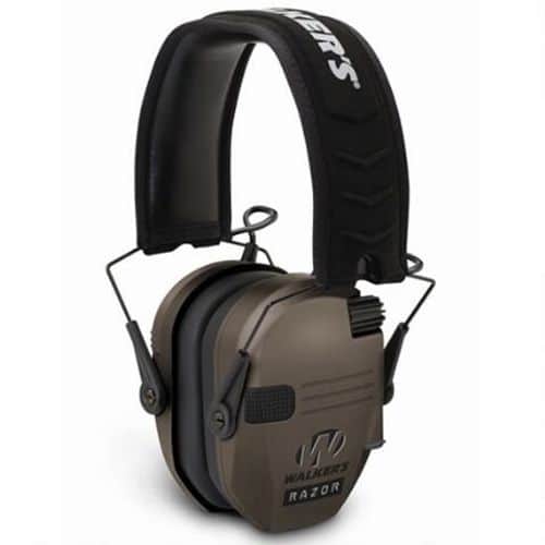 Walker's GWP-RSEM-FDE Razor Patriot Electronic Earmuffs (NRR 23dB) Walker's GWP-RSEM-FDE Razor Patriot Electronic Earmuffs (NRR 23dB)