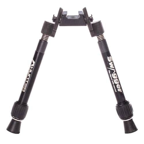 Swagger SWAGBPTSB9 Steelbanger Bipod Black 4-10" Aluminum Swagger SWAGBPTSB9 Steelbanger Bipod Black 4-10" Aluminum
