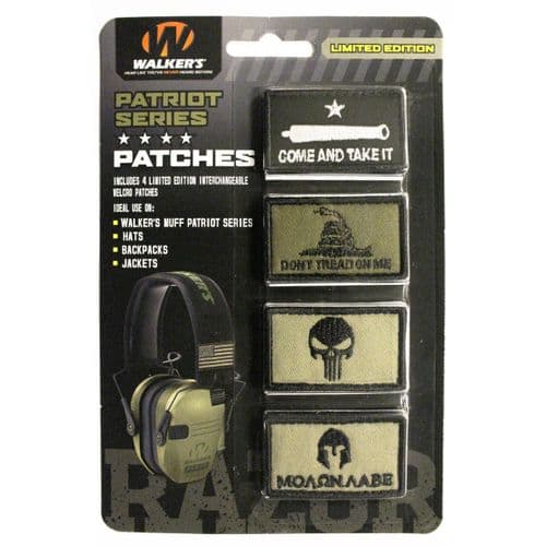 Walker's GWP-PATKIT Razor Patriot Earmuffs Patch Kit Walker's GWP-PATKIT Razor Patriot Earmuffs Patch Kit