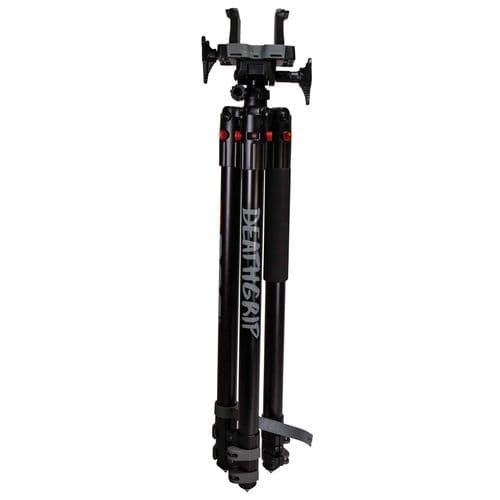 Bog-Pod 1099442 Death Grip Shooting Tripod Black Aluminum 9"-59" Bog-Pod 1099442 Death Grip Shooting Tripod Black Aluminum 9"-59"