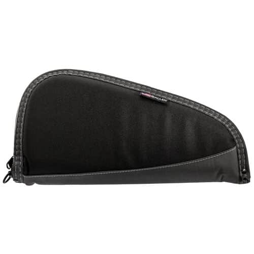 Allen 44413 Deluxe Handgun Case 13" Black with Gray Trim Foam, Non-Absorbent Lining & Lockable Zipper 2 Allen 44413 Deluxe Handgun Case 13" Black with Gray Trim Foam, Non-Absorbent Lining & Lockable Zipper 2