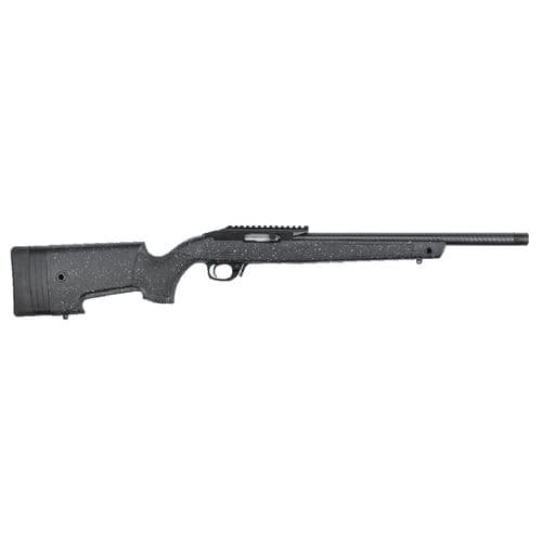 Bergara Rifles BXR002 BXR Semi-Auto 22 LR 10+1 16.50" TB Black Cerakote Gray Speck Black Carbon Fiber Stock Right Hand (Full Size) Bergara Rifles BXR002 BXR Semi-Auto 22 LR 10+1 16.50" TB Black Cerakote Gray Speck Black Carbon Fiber Stock Right Hand (Full Size)