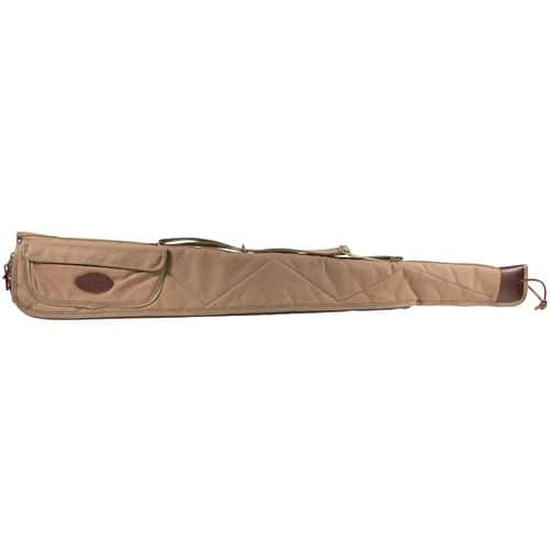 Boyt Harness OGC97PL06 Alaskan Shotgun Case 48" Khaki Canvas with Quilted Flannel Lining, Brass Hardware & Heavy-Duty Web Sling & Spine Boyt Harness OGC97PL06 Alaskan Shotgun Case 48" Khaki Canvas with Quilted Flannel Lining, Brass Hardware & Heavy-Duty Web Sling & Spine