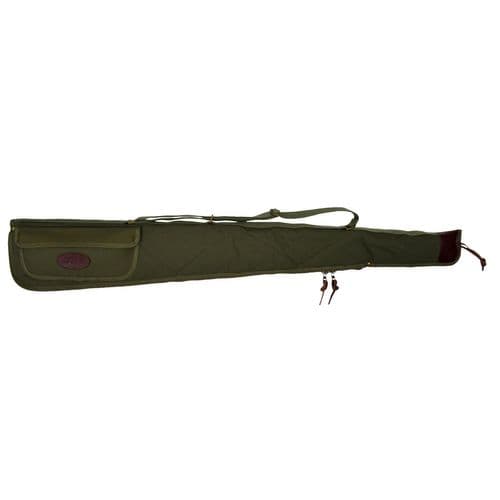 Boyt Harness OGC97PXL9 Alaskan Shotgun Case 52" OD Green Canvas with Quilted Flannel Lining, Brass Hardware & Heavy-Duty Web Sling & Spine Boyt Harness OGC97PXL9 Alaskan Shotgun Case 52" OD Green Canvas with Quilted Flannel Lining, Brass Hardware & Heavy-Duty Web Sling & Spine