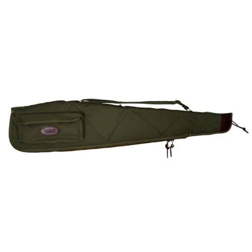 Boyt Harness OGC98PL09 Alaskan Rifle Case 48" Waxed OD Green Canvas with Brass Hardware & Quilted Flannel Lining for Scoped Rifles Boyt Harness OGC98PL09 Alaskan Rifle Case 48" Waxed OD Green Canvas with Brass Hardware & Quilted Flannel Lining for Scoped Rifles