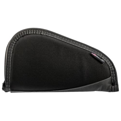 Allen 44411 Deluxe Handgun Case 11" Black with Gray Trim Foam, Non-Absorbent Lining & Lockable Zipper 2 Allen 44411 Deluxe Handgun Case 11" Black with Gray Trim Foam, Non-Absorbent Lining & Lockable Zipper 2