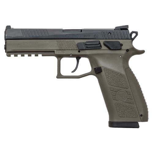 CZ-USA 01268 P-09 9mm Luger 4.54" 10+1 OD Green Black Steel Slide OD Green Polymer Grip Night Sights CZ-USA 01268 P-09 9mm Luger 4.54" 10+1 OD Green Black Steel Slide OD Green Polymer Grip Night Sights