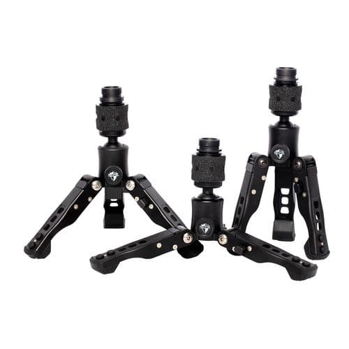 Mid-Evil Industries QDTRIPOD QD Tripod Tripod Black Aluminum Mid-Evil Industries QDTRIPOD QD Tripod Tripod Black Aluminum