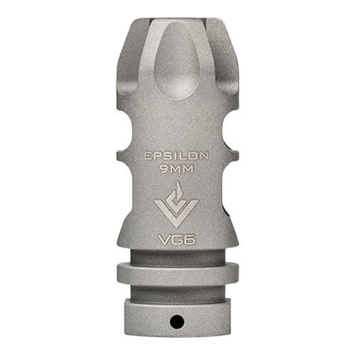 VG6 Precision APVG100024A EPSILON Bead Blasted 17-4 Stainless Steel with 1/2"-28 tpi & 2.21" OAL for 9mm Luger AR-15 VG6 Precision APVG100024A EPSILON Bead Blasted 17-4 Stainless Steel with 1/2"-28 tpi & 2.21" OAL for 9mm Luger AR-15