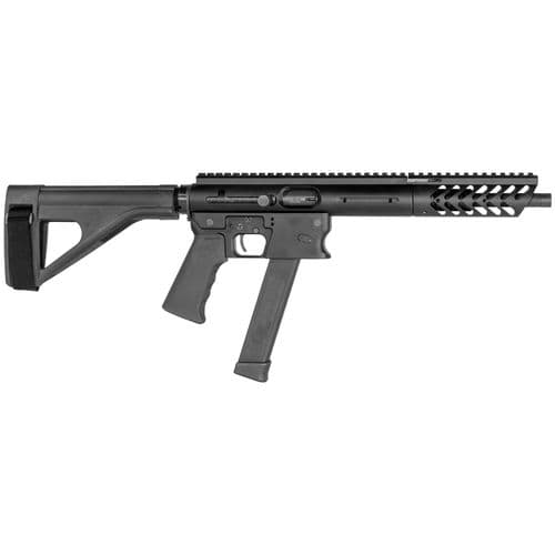 TNW Firearms TPCPLT0009BK Aero Survival Pistol 9mm Luger 10.25" 31+1 Black Hard Coat Anodized Black Polymer SB Tactical Arm Brace TNW Firearms TPCPLT0009BK Aero Survival Pistol 9mm Luger 10.25" 31+1 Black Hard Coat Anodized Black Polymer SB Tactical Arm Brace