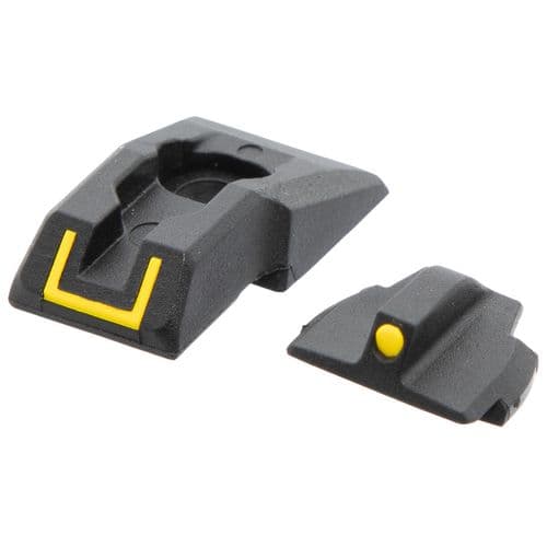 Ruger 90649 OEM Sight Set Black with Yellow Dot Front, Black with Yellow U Rear Black Frame for Ruger Security-9 Ruger 90649 OEM Sight Set Black with Yellow Dot Front, Black with Yellow U Rear Black Frame for Ruger Security-9