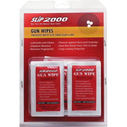 SLIP 2000 60601 Deluxe Lubricated Gun Wipes 20 Per Pack SLIP 2000 60601 Deluxe Lubricated Gun Wipes 20 Per Pack