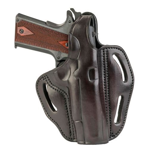 1791 Gunleather BHX1CLSBRR BHX OWB 01 Signature Brown Leather Belt Slide Fits 4-5" 1911 1791 Gunleather BHX1CLSBRR BHX OWB 01 Signature Brown Leather Belt Slide Fits 4-5" 1911