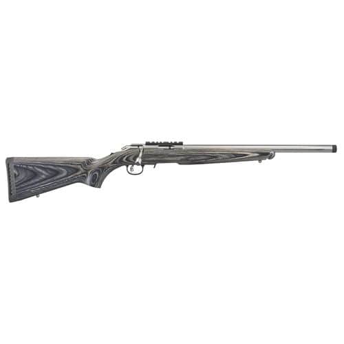 Ruger 8369 American Rimfire Target 17 HMR 9+1 18" Black Satin Stainless Right Hand Ruger 8369 American Rimfire Target 17 HMR 9+1 18" Black Satin Stainless Right Hand