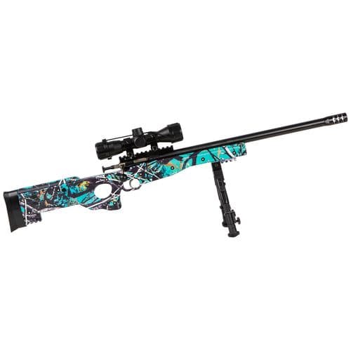 Crickett KSA2149 Precision Package 22 LR 1 16.13" Muddy Girl Serenity Fixed Thumbhole Stock Blued Right Hand Crickett KSA2149 Precision Package 22 LR 1 16.13" Muddy Girl Serenity Fixed Thumbhole Stock Blued Right Hand
