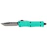 CobraTec Knives STFCTK1STNS CTK-1 Small 2.75" OTF Tanto Plain D2 Steel Blade/Tiffany Blue Aluminum Handle CobraTec Knives STFCTK1STNS CTK-1 Small 2.75" OTF Tanto Plain D2 Steel Blade/Tiffany Blue Aluminum Handle