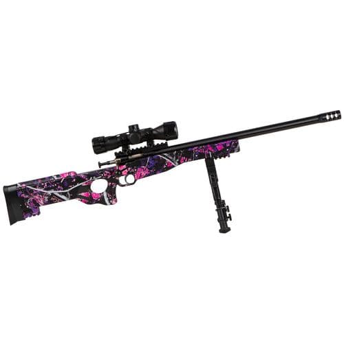 Crickett KSA2148 Precision Package 22 LR 1 16.13" Muddy Girl Fixed Thumbhole Stock Blued Right Hand Crickett KSA2148 Precision Package 22 LR 1 16.13" Muddy Girl Fixed Thumbhole Stock Blued Right Hand