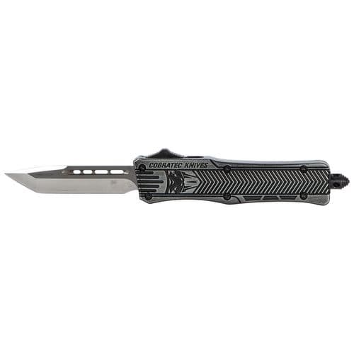 CobraTec Knives SSWCTK1STNS CTK-1 Small 2.75" OTF Tanto Plain D2 Steel Blade/Black Stonewashed Aluminum Handle Features Glass Breaker Includes Pocket Clip CobraTec Knives SSWCTK1STNS CTK-1 Small 2.75" OTF Tanto Plain D2 Steel Blade/Black Stonewashed Aluminum Handle Features Glass Breaker Includes Pocket Clip