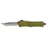 CobraTec Knives SODCTK1STNS CTK-1 Small 2.75" OTF Tanto Plain D2 Steel Blade/OD Green Aluminum Handle CobraTec Knives SODCTK1STNS CTK-1 Small 2.75" OTF Tanto Plain D2 Steel Blade/OD Green Aluminum Handle