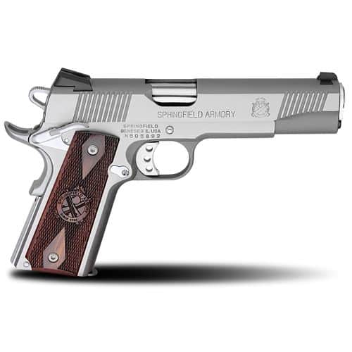 Springfield Armory 1911-A1 Loaded .45 ACP Stainless Steel Springfield Armory 1911-A1 Loaded .45 ACP Stainless Steel