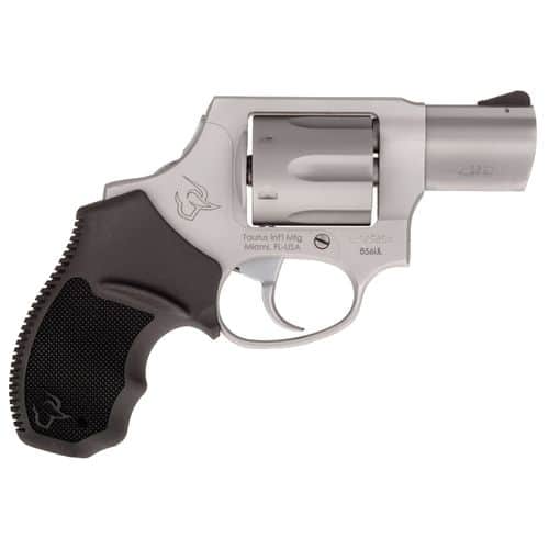 Taurus 2-856029ULCH 856 Ultra-Lite 38 Special +P 6rd 2" Matte Stainless Steel Black Rubber Grip (Concealed Hammer) 2 Taurus 2-856029ULCH 856 Ultra-Lite 38 Special +P 6rd 2" Matte Stainless Steel Black Rubber Grip (Concealed Hammer) 2