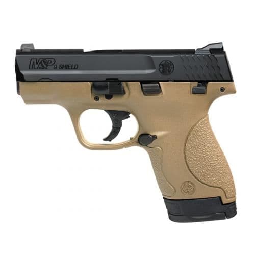 Smith and Wesson 10303 M&P9 Shield FDE 9mm Pistol Smith and Wesson 10303 M&P9 Shield FDE 9mm Pistol