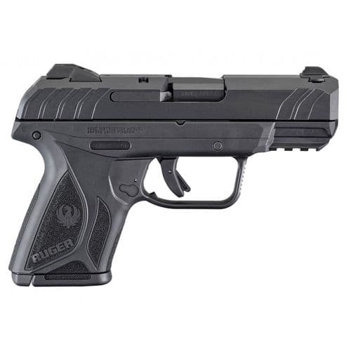 Ruger Security9 Compact 9mm Luger Double 3.42" 10+1 Black Polymer Grip Blued Steel Slide 2 Ruger Security9 Compact 9mm Luger Double 3.42" 10+1 Black Polymer Grip Blued Steel Slide 2