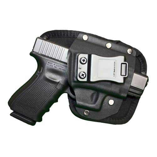 Crossfire Shooting Gear CRFEDCSA1SFR EDC Black 1680D Ballistic Nylon IWB 2-2.5" Sub-Compact Right Hand Crossfire Shooting Gear CRFEDCSA1SFR EDC Black 1680D Ballistic Nylon IWB 2-2.5" Sub-Compact Right Hand