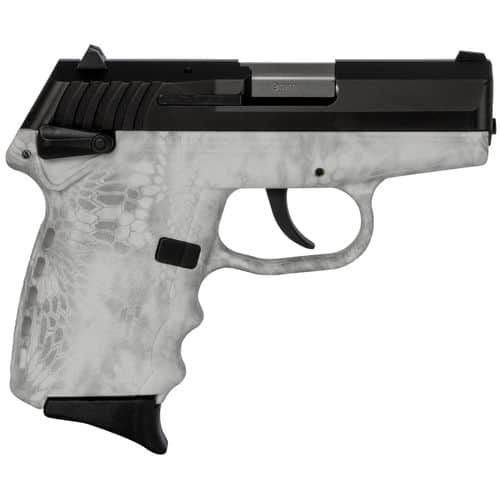 SCCY Industries CPX1CBKY CPX-1 Carbon 9mm Luger 3.10" 10+1 Black Stainless Steel Slide Kryptek Yeti Polymer Grip SCCY Industries CPX1CBKY CPX-1 Carbon 9mm Luger 3.10" 10+1 Black Stainless Steel Slide Kryptek Yeti Polymer Grip
