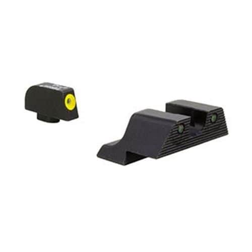 Trijicon HD XR Night Sights Yellow Front fits Glock 42 and 43 Trijicon HD XR Night Sights Yellow Front fits Glock 42 and 43