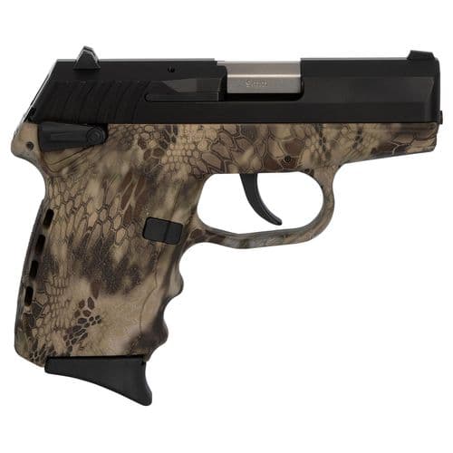 SCCY Industries CPX1CBKH CPX-1 Carbon 9mm Luger 3.10" 10+1 Black Stainless Steel Slide Kryptek Highlander Polymer Grip SCCY Industries CPX1CBKH CPX-1 Carbon 9mm Luger 3.10" 10+1 Black Stainless Steel Slide Kryptek Highlander Polymer Grip