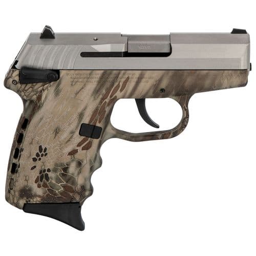 SCCY Industries CPX1TTKH CPX-1 Carbon 9mm Luger 3.10" 10+1 Stainless Steel Slide Kryptek Highlander Polymer Grip SCCY Industries CPX1TTKH CPX-1 Carbon 9mm Luger 3.10" 10+1 Stainless Steel Slide Kryptek Highlander Polymer Grip