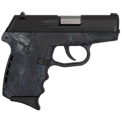 SCCY Industries CPX2CBKT CPX-2 Carbon 9mm Luger 3.10" 10+1 Black Stainless Steel Slide Kryptek Typhon Polymer Grip No Manual Safety SCCY Industries CPX2CBKT CPX-2 Carbon 9mm Luger 3.10" 10+1 Black Stainless Steel Slide Kryptek Typhon Polymer Grip No Manual Safety