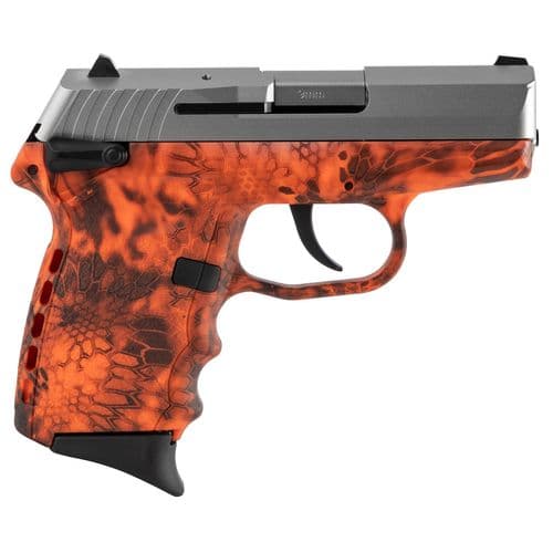SCCY Industries CPX1TTKI CPX-1 Carbon 9mm Luger 3.10" 10+1 Stainless Steel Slide Kryptek Inferno Polymer Grip SCCY Industries CPX1TTKI CPX-1 Carbon 9mm Luger 3.10" 10+1 Stainless Steel Slide Kryptek Inferno Polymer Grip