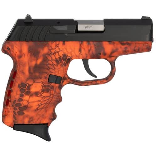 SCCY Industries CPX2CBKI CPX-2 Carbon 9mm Luger 3.10" 10+1 Black Stainless Steel Slide Kryptek Inferno Polymer Grip No Manual Safety SCCY Industries CPX2CBKI CPX-2 Carbon 9mm Luger 3.10" 10+1 Black Stainless Steel Slide Kryptek Inferno Polymer Grip No Manual Safety
