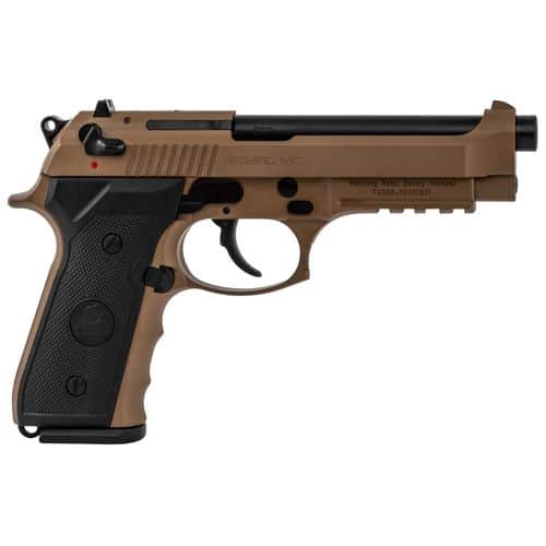 Girsan 390084 Regard MC 9mm Luger 4.90" 18+1 Flat Dark Earth Aluminum Frame Flat Dark Earth Steel Slide Black Polymer Grip Girsan 390084 Regard MC 9mm Luger 4.90" 18+1 Flat Dark Earth Aluminum Frame Flat Dark Earth Steel Slide Black Polymer Grip
