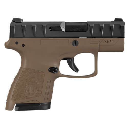 Beretta USA JAXN92005 APX Carry 9mm Luger 3" 6+1,8+1 Matte Blued Steel Slide Flat Dark Earth Polymer Grip Beretta USA JAXN92005 APX Carry 9mm Luger 3" 6+1,8+1 Matte Blued Steel Slide Flat Dark Earth Polymer Grip