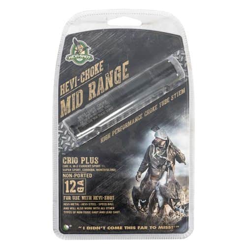 HEVI-Shot 85513 Hevi-Choke Waterfowl Benelli Crio Plus 12 Gauge Mid-Range 17-4 Stainless Steel Black (Non-Ported) HEVI-Shot 85513 Hevi-Choke Waterfowl Benelli Crio Plus 12 Gauge Mid-Range 17-4 Stainless Steel Black (Non-Ported)