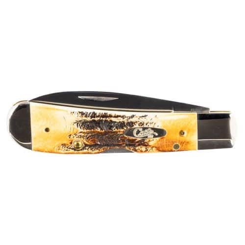 Case 65312 Tribal Lock 3.02" Folding Spear Point Plain Mirror Polished Tru-Sharp SS Blade Jigged 6.5 Bonestag Handle Case 65312 Tribal Lock 3.02" Folding Spear Point Plain Mirror Polished Tru-Sharp SS Blade Jigged 6.5 Bonestag Handle