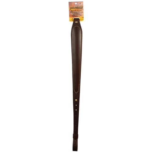 Hunter Company 027136R Cobra Sling Padded Brown Leather w/Suede Lining for Rifle Hunter Company 027136R Cobra Sling Padded Brown Leather w/Suede Lining for Rifle