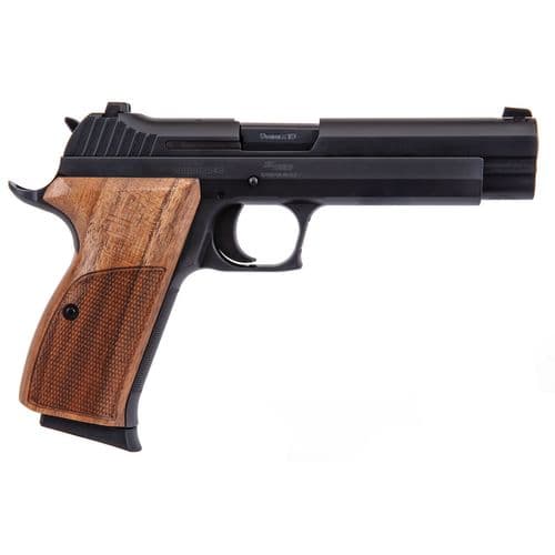 Sig Sauer P210 Standard 9mm Pistol Black w/ 5" Barrel & Walnut Grips 2 Sig Sauer P210 Standard 9mm Pistol Black w/ 5" Barrel & Walnut Grips 2