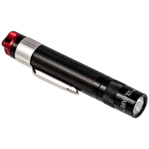Maglite J3ASW2 Solitaire Spectrum Series Black Red LED 33 Lumens 35 Meters Range Maglite J3ASW2 Solitaire Spectrum Series Black Red LED 33 Lumens 35 Meters Range