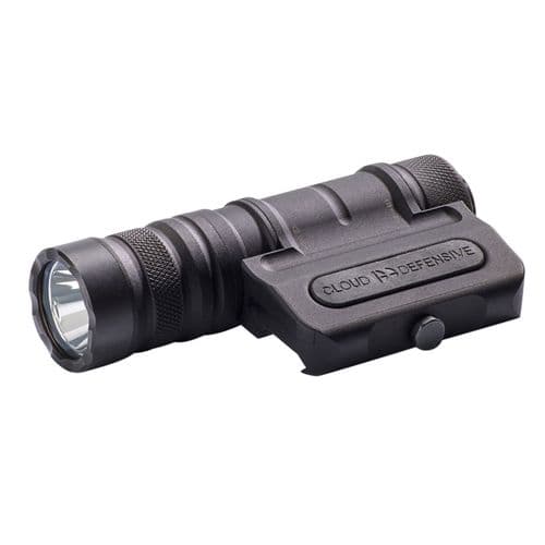 Cloud Defensive OWL9BLK OWL Weapon Light 1250 Lumens White LED Black Anodized Hardcoat Aluminum 400 yds Beam Cloud Defensive OWL9BLK OWL Weapon Light 1250 Lumens White LED Black Anodized Hardcoat Aluminum 400 yds Beam