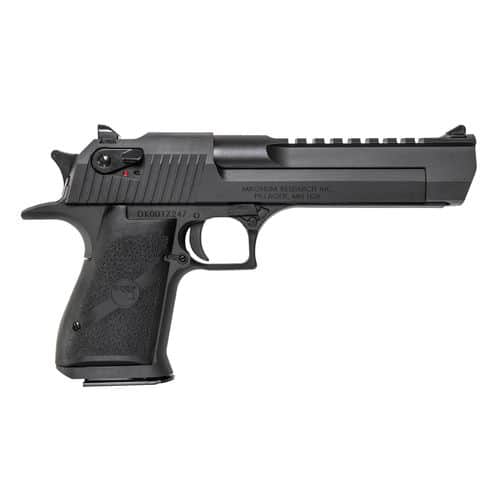 Magnum Research DE429 Desert Eagle Mark XIX 429 DE 6" 7+1 Matte Black Carbon Steel Frame & Slide Black Rubber Grip Magnum Research DE429 Desert Eagle Mark XIX 429 DE 6" 7+1 Matte Black Carbon Steel Frame & Slide Black Rubber Grip