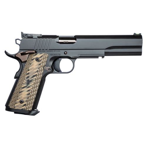 Dan Wesson 01853 Kodiak 10mm Auto 6.03" 8+1 Black Black Duty Stainless Steel Slide Brown G10 Grip Dan Wesson 01853 Kodiak 10mm Auto 6.03" 8+1 Black Black Duty Stainless Steel Slide Brown G10 Grip