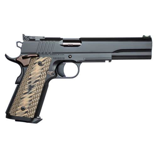 Dan Wesson 01853 Kodiak 10mm Auto 6.03" 8+1 Black Black Duty Stainless Steel Slide Brown G10 Grip Dan Wesson 01853 Kodiak 10mm Auto 6.03" 8+1 Black Black Duty Stainless Steel Slide Brown G10 Grip
