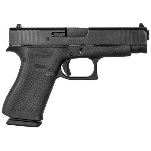 Glock PA4850201 G48 Compact 9mm Luger 4.17" 10+1 Black nDLC Steel w/Front Serrations Slide Black Polymer Grip Fixed Sights Glock PA4850201 G48 Compact 9mm Luger 4.17" 10+1 Black nDLC Steel w/Front Serrations Slide Black Polymer Grip Fixed Sights